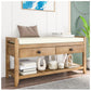 Modern Storage Benches - Old Pine 43” Bench with Storage and Seating