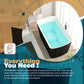 Freestanding Bathtubs - 59” Black & White Portable Tub for Adults