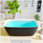 Modern Freestanding Bathtubs - 58” Gray Stand Alone Bathtub