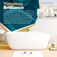 Modern Bathtubs for Bathrooms - 58” White Free Standing Tub