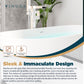 Modern Bathtubs for Bathrooms - 65” White Free Standing Tub