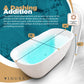 Modern Bathtubs for Bathrooms - 65” White Free Standing Tub