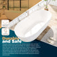 Modern Bathtubs for Bathrooms - 66” White Free Standing Tub