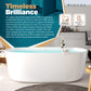 Modern Freestanding Bathtubs - 67” White Ice Bath Tub for Athletes