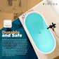 Modern Freestanding Bathtubs - 59” White Ice Tub for Athletes