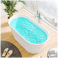 Stand Alone Soaking Bathtub - 51” Glossy White Portable Bath Tubs