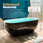 Modern Bathtubs for Bathroom - 65” Black Freestanding Bathtub