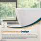 Freestanding Bathtubs for Bathroom - 55” White Portable Tub for Adults