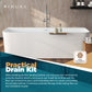 Modern Bathtubs for Bathroom - 66” White Free Standing Bathtub