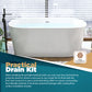 Modern Bathtubs for Bathroom - 59” White Stand Alone Tub