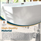 Portable Bath Tubs Adult - 65” White Oval Freestanding Bathtubs