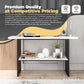 Console Tables for Entryway - White 63” Entryway Table with Storage