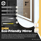 Bathroom Mirrors for Vanity - 24” Silver Bathroom Vanity Mirror