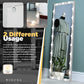 Long Mirrors for Bedroom - 63” Bulb Full Length Mirror with Lights