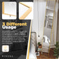 Long Mirrors for Bedroom - 95” Gold Standing Mirror Full Length