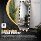 Body Mirrors for Bedroom - 63” Black Full Length Mirror with Stand