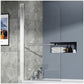 Frameless Shower Doors - 31” Transparent Glass Shower Wall Panels