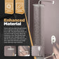 Shower Faucets Set - Brushed Nickel Rainfall Shower Head with Handheld