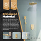 Shower Faucets Sets - Gold Rain Shower Head with Handheld Spray