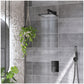 Shower Faucets - 12” Matte Black Shower Head and Handle Set