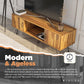 Industrial Television Stands - 60” Brown TV Stand for 65 Inch TV