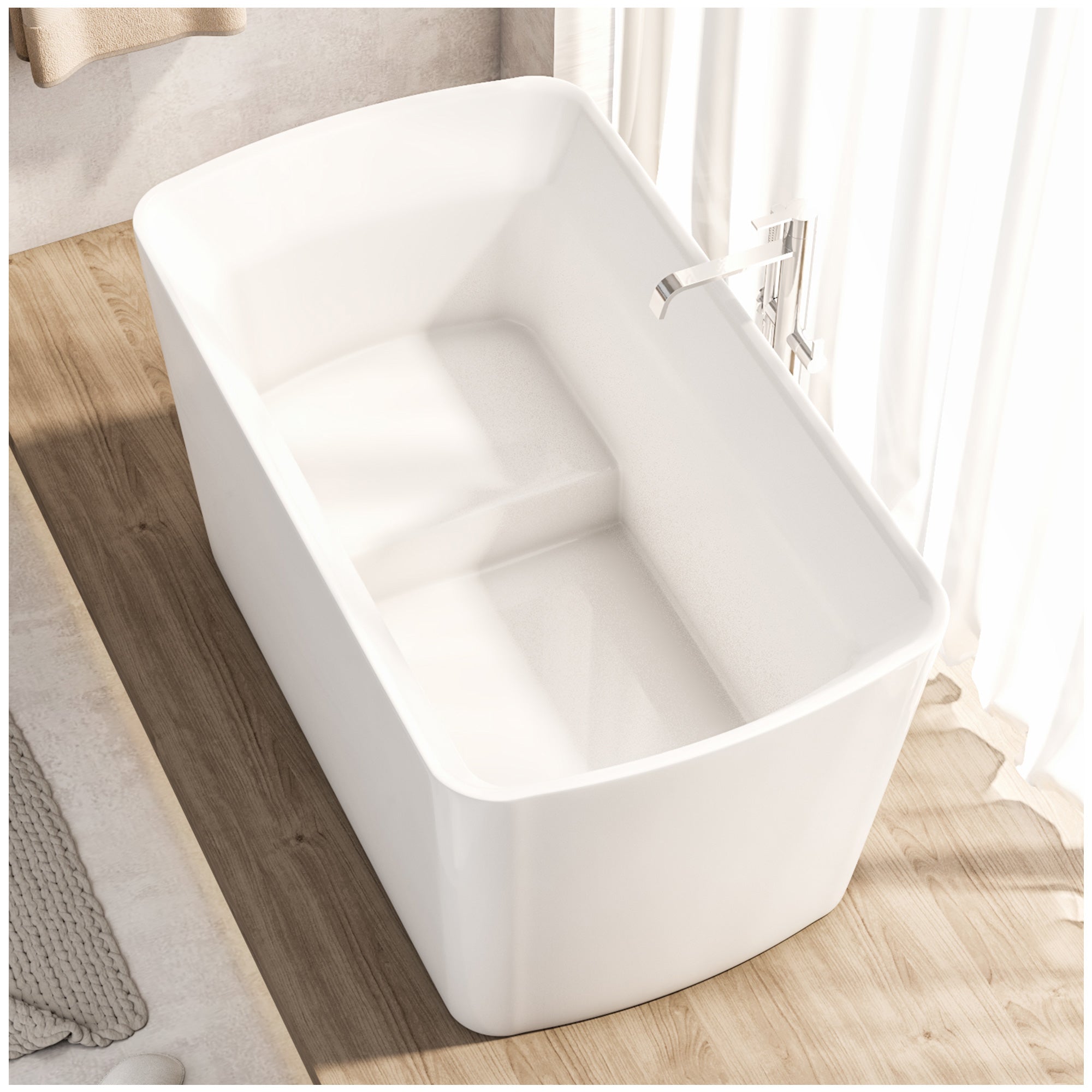 48 inch online bathtub