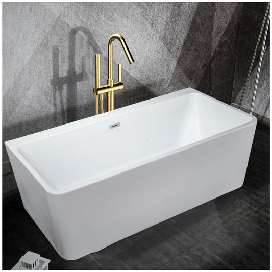 Free Standing Clawfoot Tub - 54 Inch Inflatable Bathtub