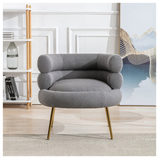 Velvet Living Room Chairs - Modern Dark Gray Velvet Accent Chairs