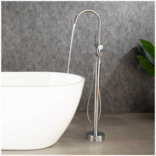 Bathtub Freestanding Faucet - Chrome Bathtub Shower Faucet